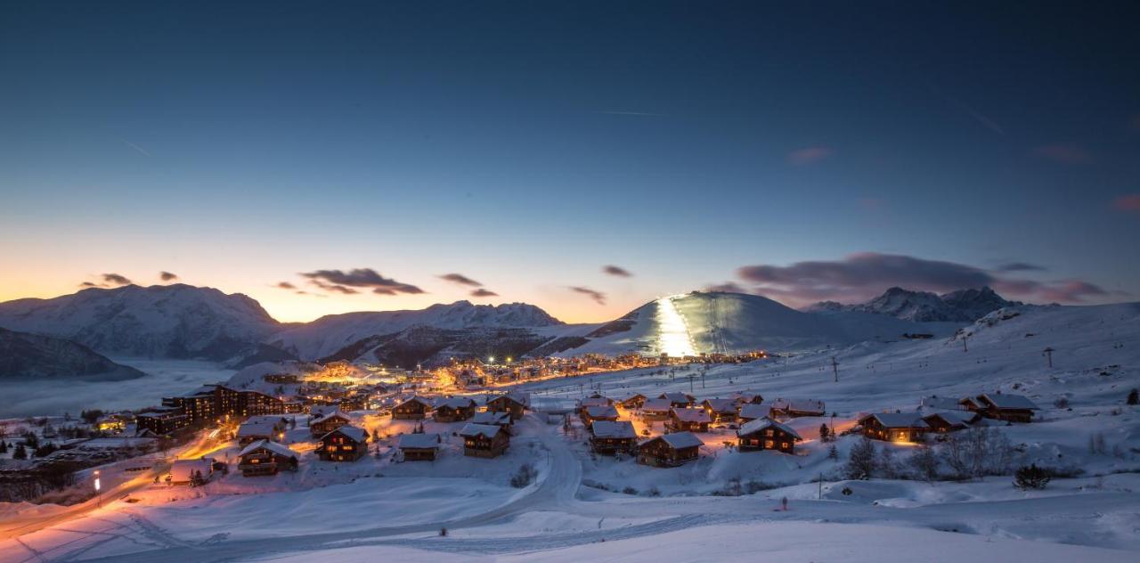 Hotel Le Refuge Alpe d'Huez Exterior foto